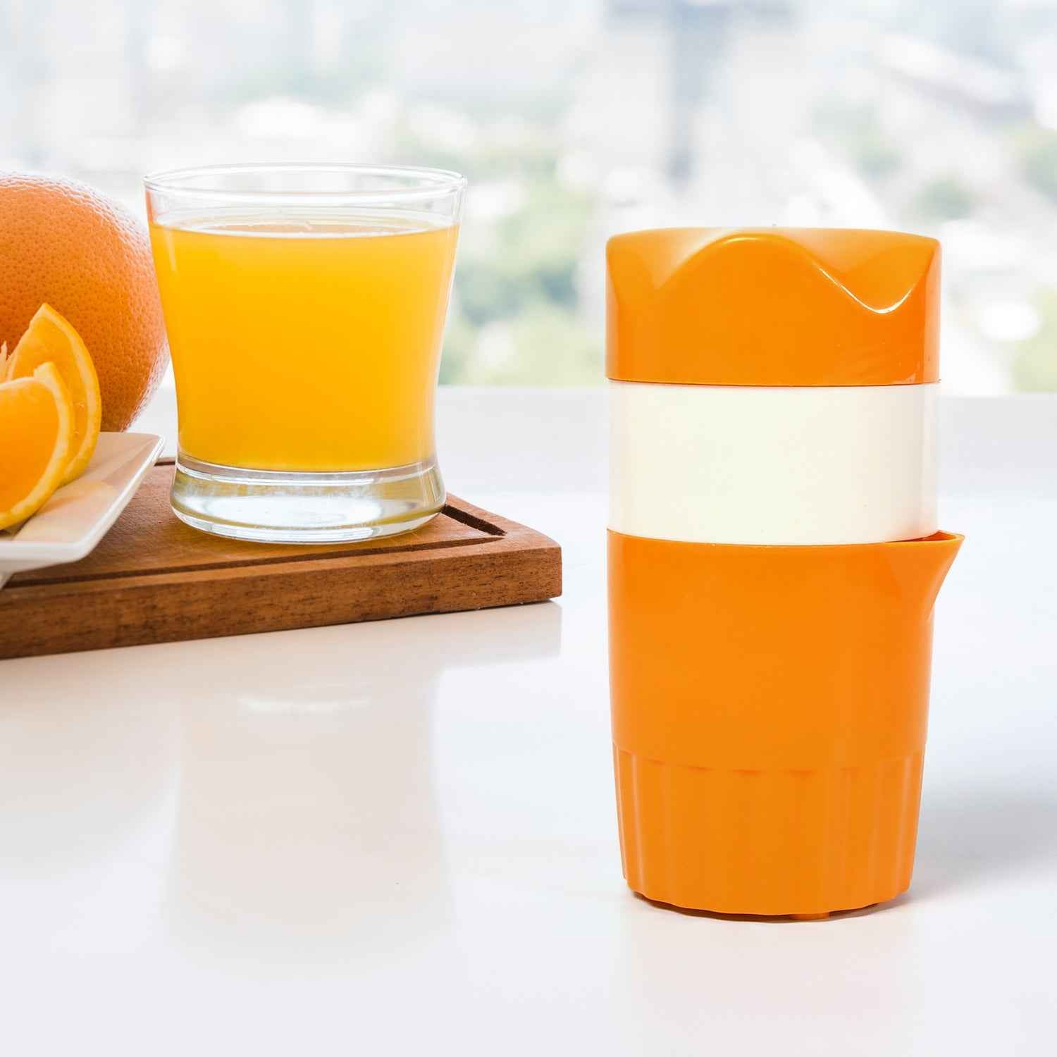Manual Handheld Citrus Juicer – Fresh Juice Maker | Dabster