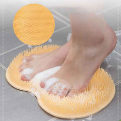 Silicone Bath Massage Cushion – Anti-Slip Foot Scrubber Mat