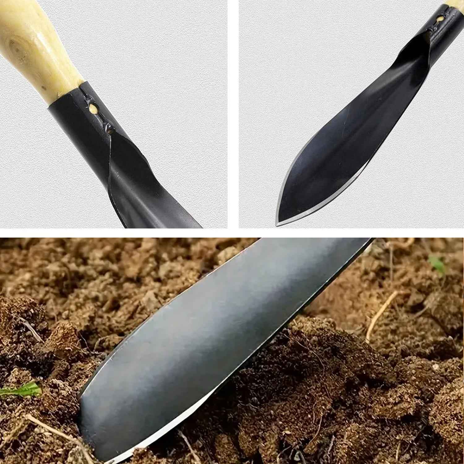 Gardening Trowel – Heavy Duty with Ergonomic Wooden Handle