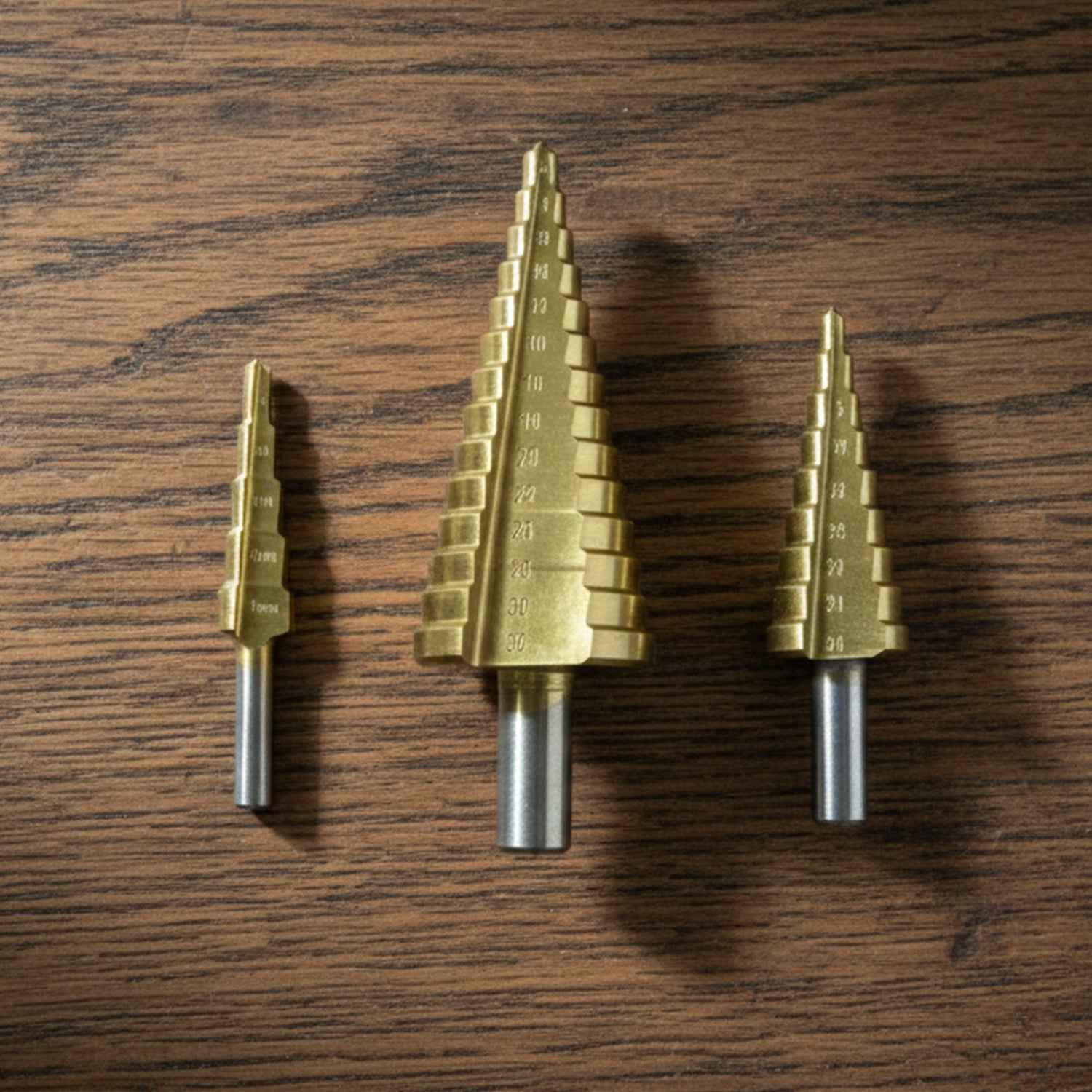 HSS Steel Step Drill Bit Set – Titanium Coated 4-32mm | BoltForce