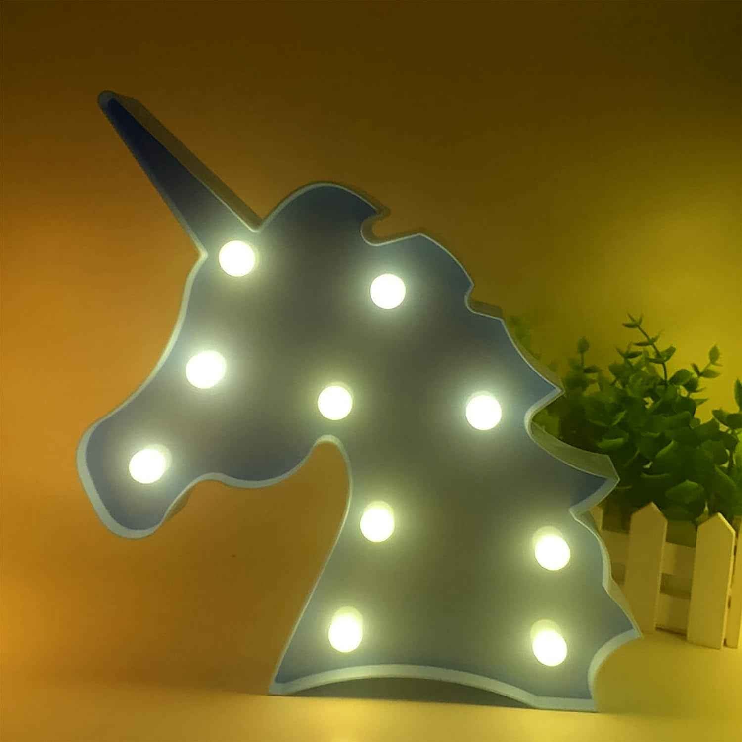 Unicorn LED Decorative Night Light – Soft Glow for Kids' Rooms