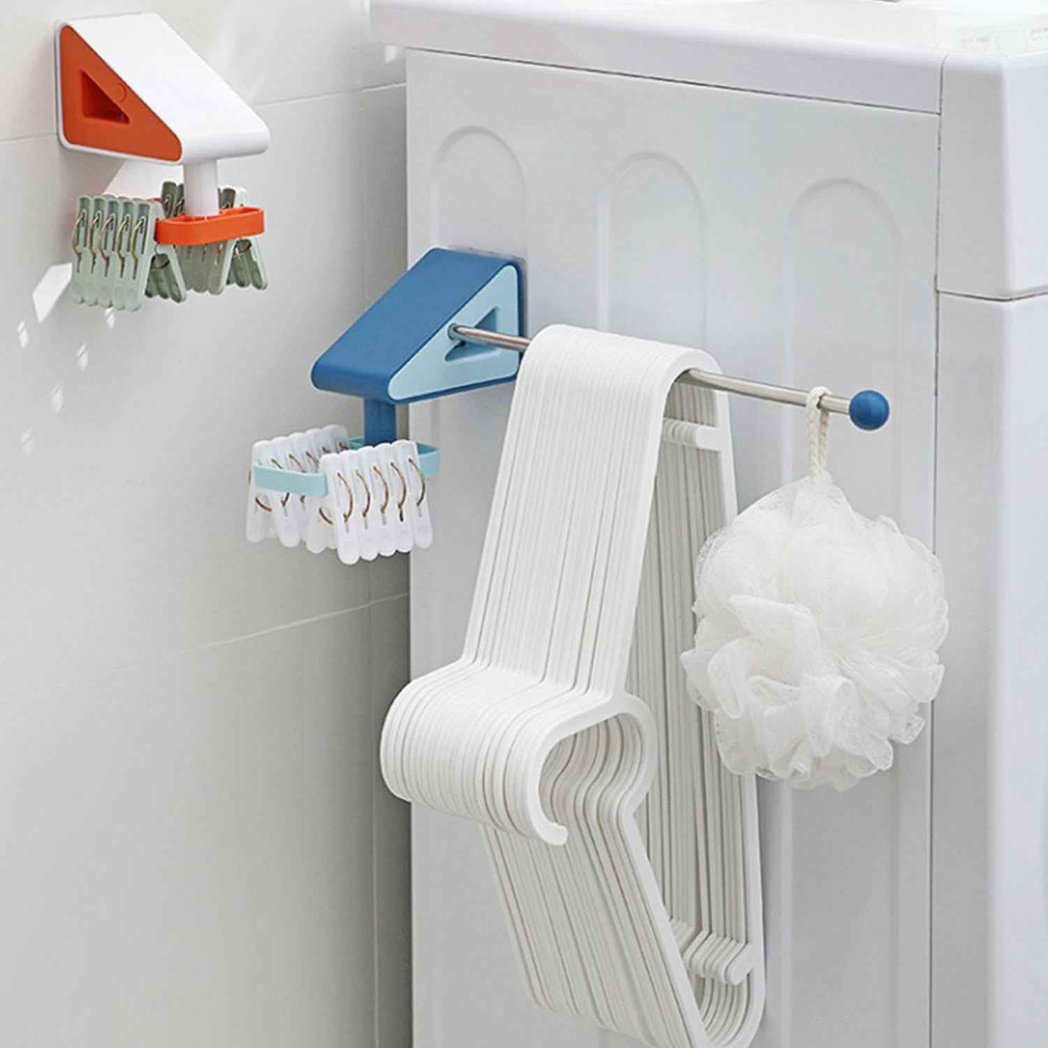 Self-Adhesive Kitchen Utensil Holder – No-Drill Hooks | CookAura