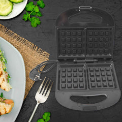 Sandwich Maker – Non-Stick, 2 Square Slice Toaster | Dabster
