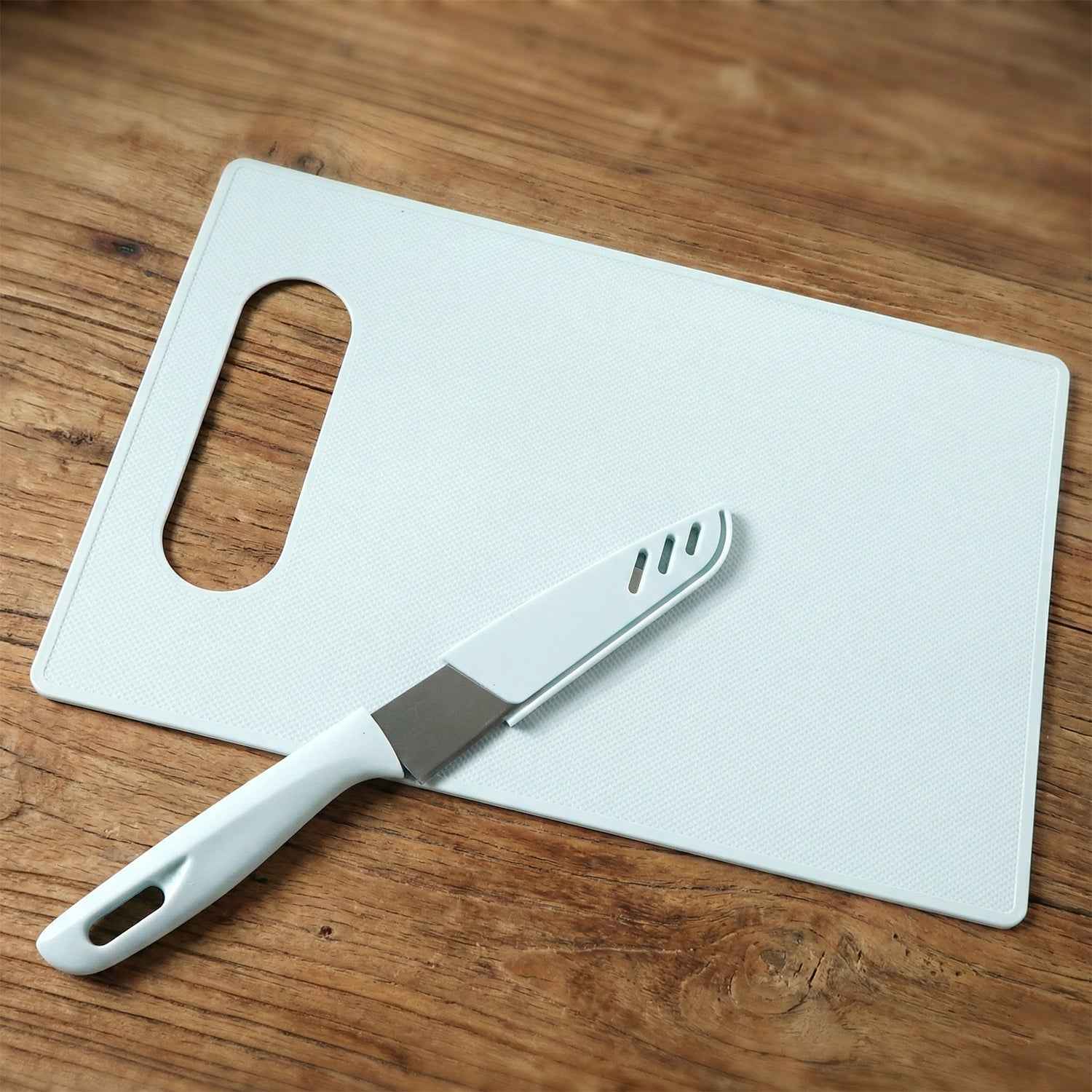 Kitchen Chopping Board with Knife – 2-in-1 Multipurpose Set