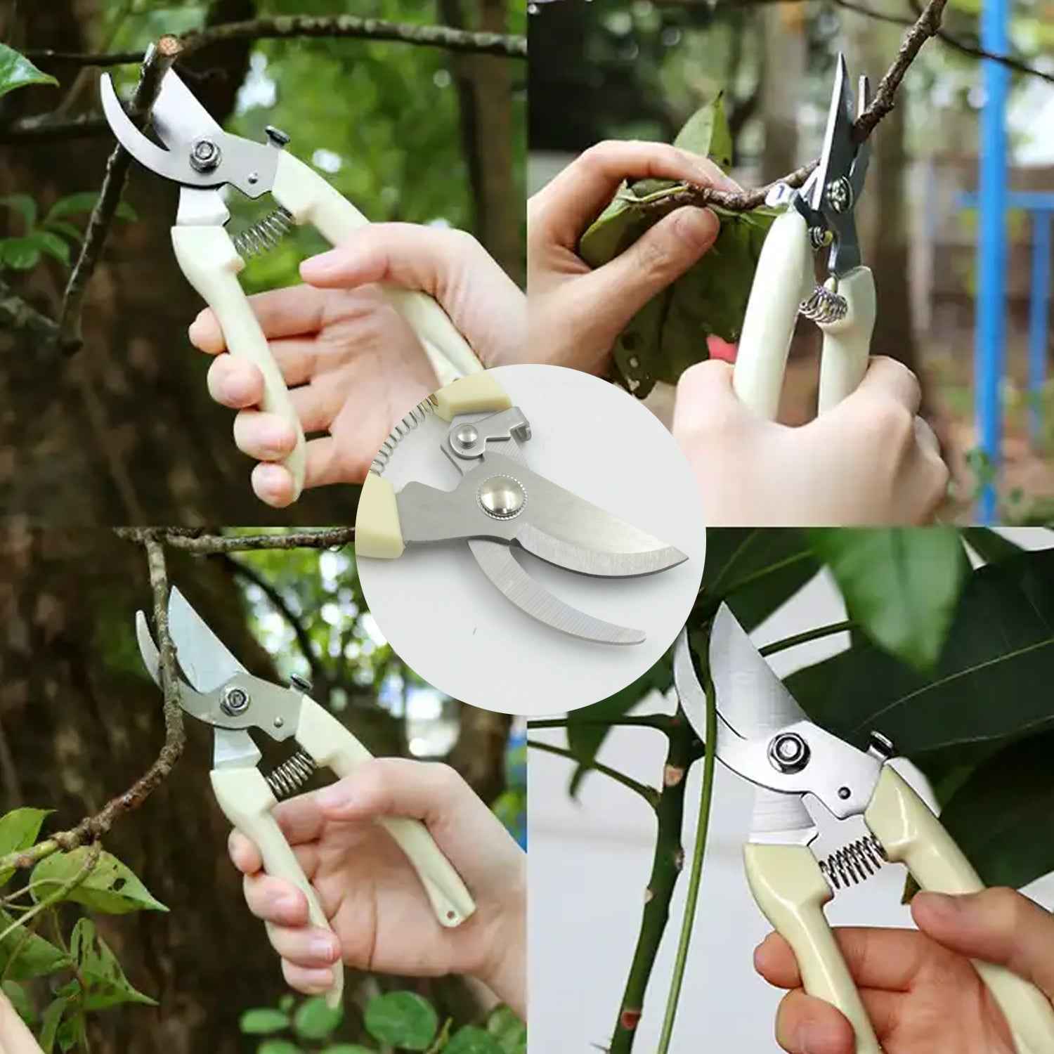 Pruning Shears – Sharp Stainless Steel Blades | XcelCraft