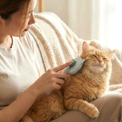 Pet Hair Removal Needle Comb – Gentle Deshedding for Dogs & Cats