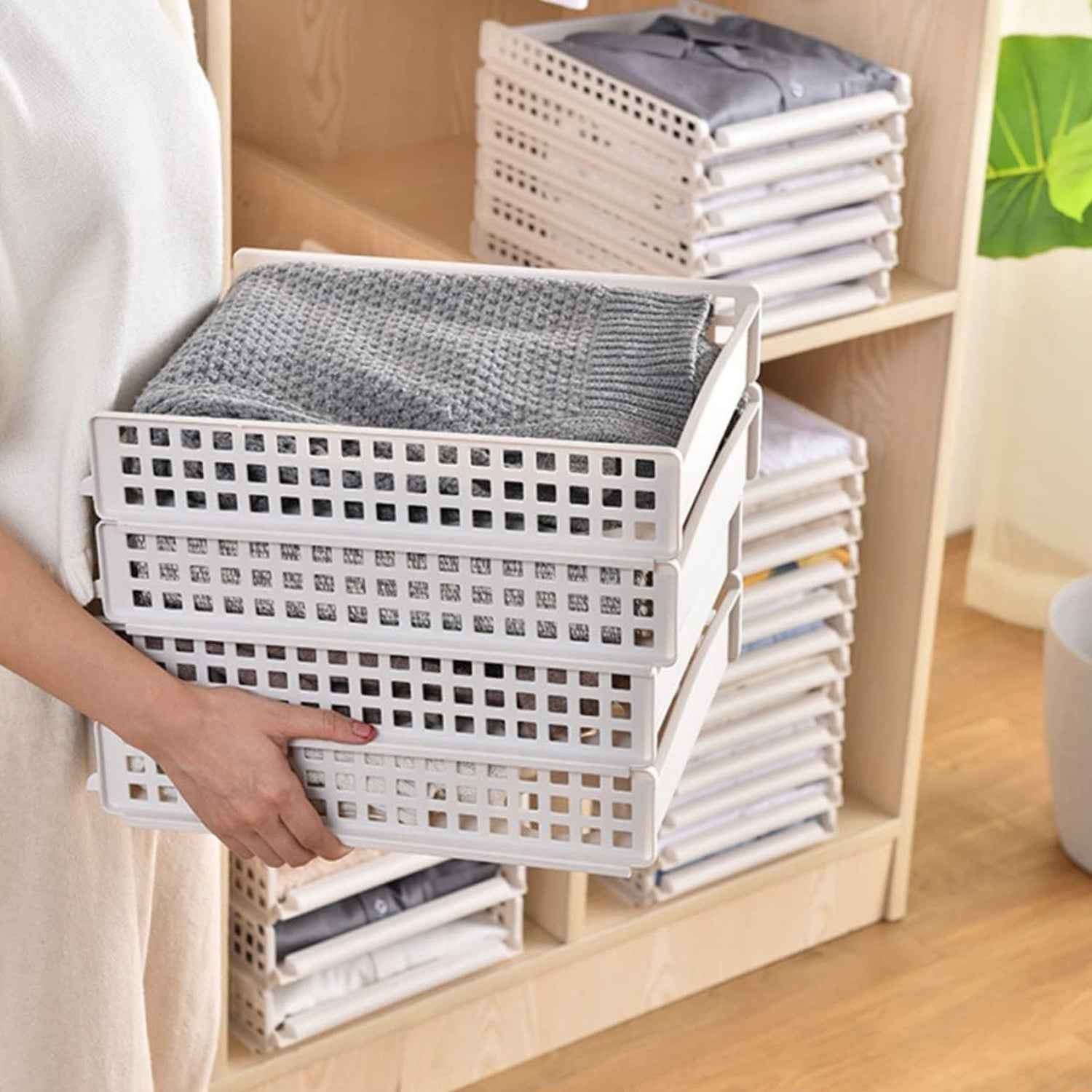 Clothes Organizer – Folding Board for Wardrobe & Drawers |
