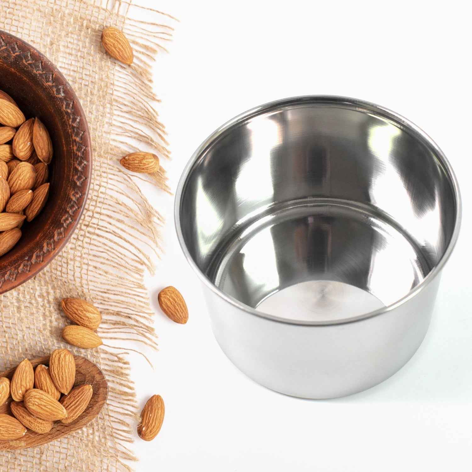 Stainless Steel Airtight Container – 500ml See-Through Lid | Konvex