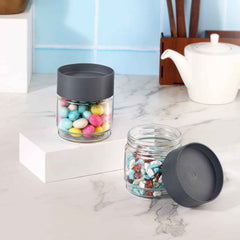 Airtight Kitchen Storage Jar – Secure 500 ML Transparent Container
