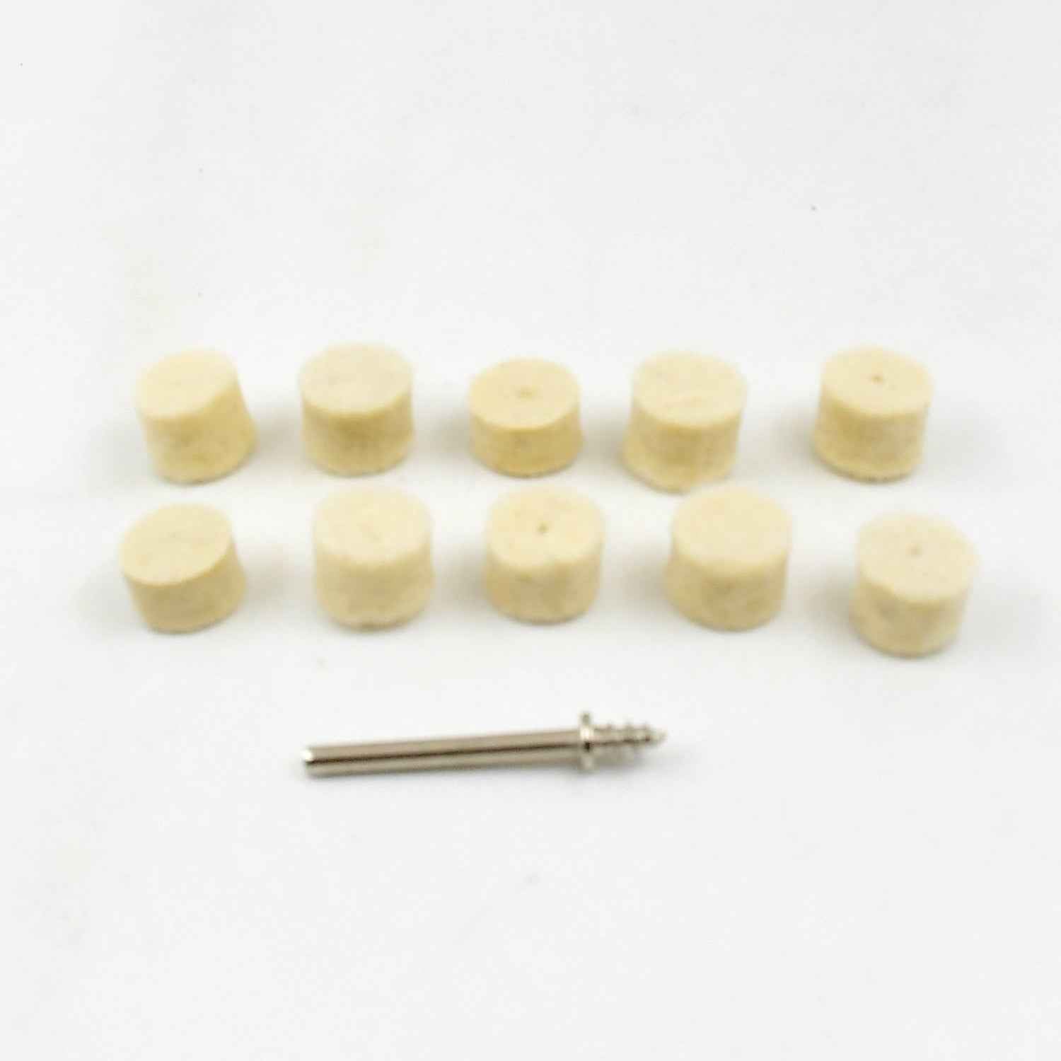 Wool Felt Polishing Pad – 11 Pcs Rotary Tool Accessory | ToolMate Pro