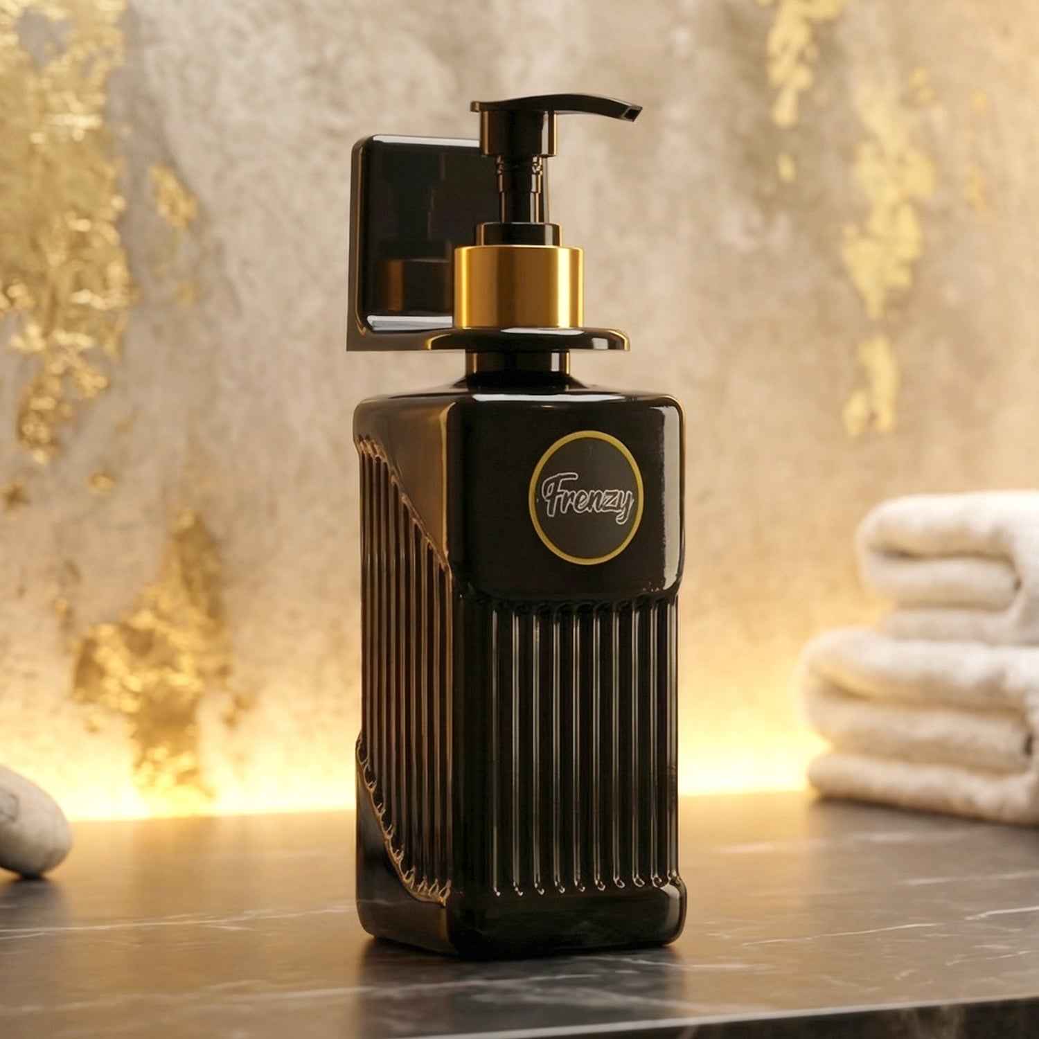 Liquid Handwash Dispenser – Wall-Mounted Elegant Pump Bottle