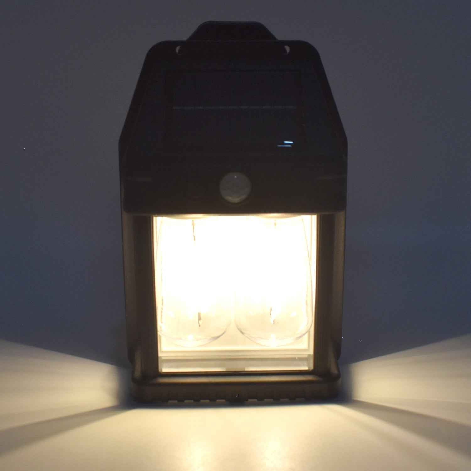 18W Solar Wall Double Light – Motion Sensor & Dual Modes