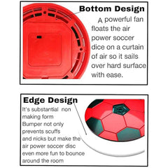 Hover Soccer Ball Toy – Safe Indoor Play with Foam Bumper