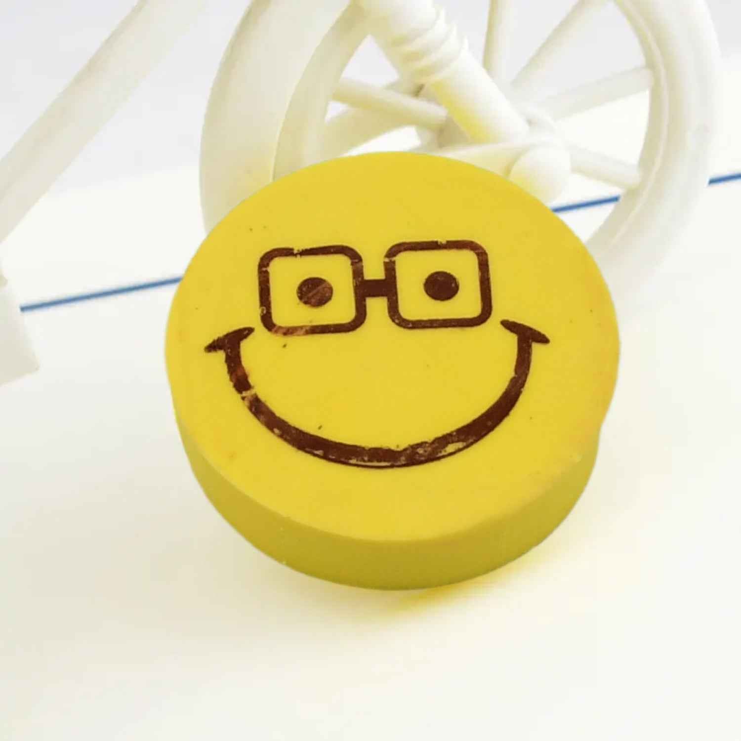 Smiley Eraser for Kids – Fun Mix Designs, Single Piece | Writezo
