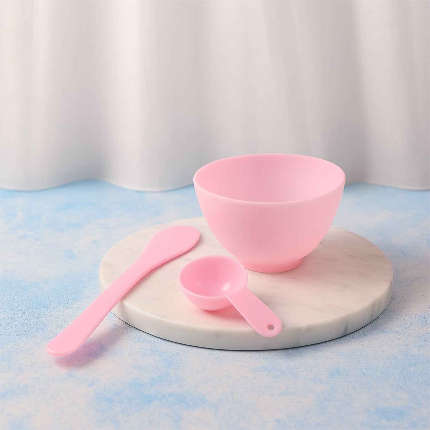 Facial Mask Mixing Bowl Set – Hygienic 3-Piece Skincare Kit