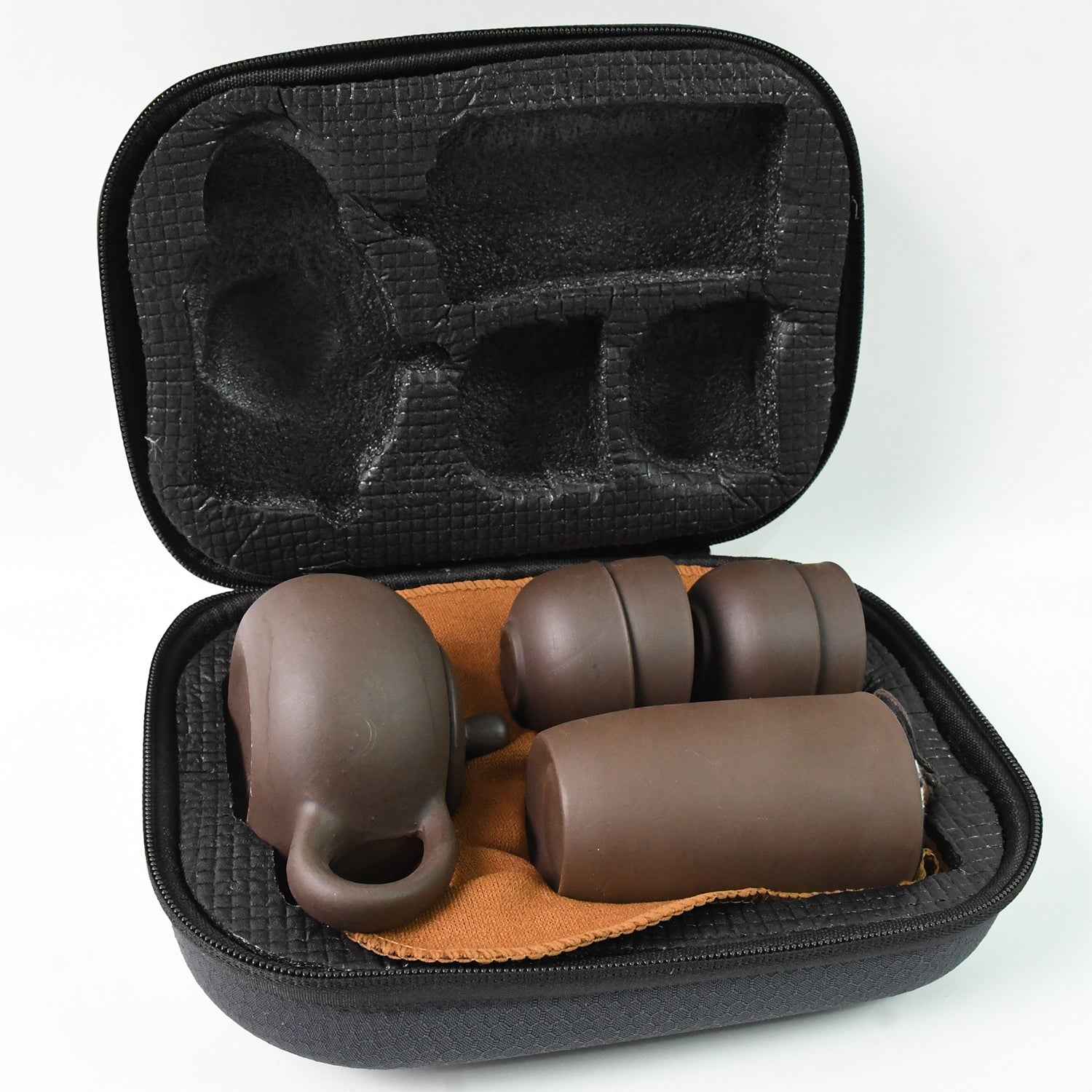 Portable Kung Fu Tea Set Ð Complete 6-Piece Travel Kit for Tea Lovers