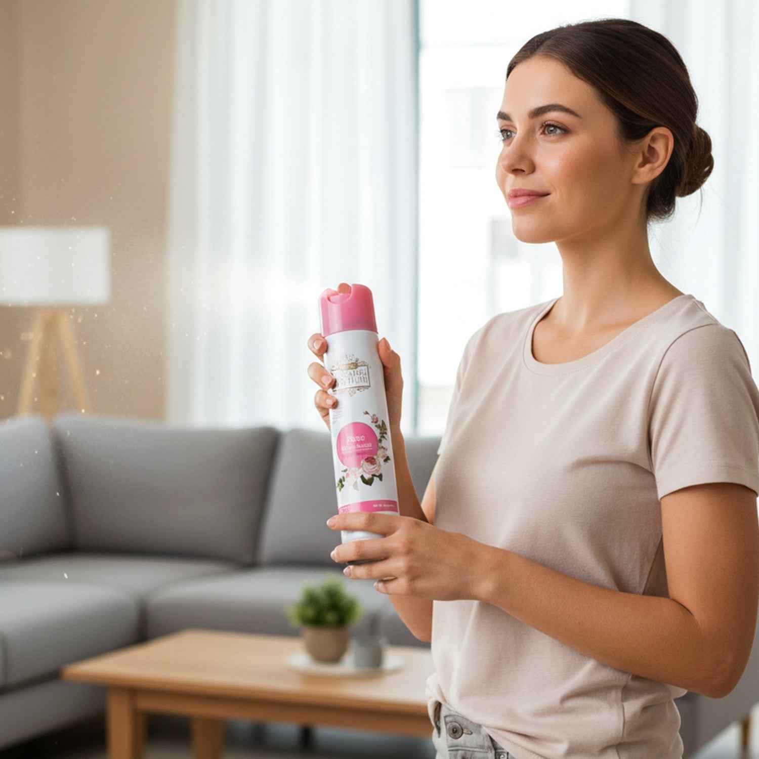 Air Freshener Spray – Long Lasting Floral Rose Fragrance