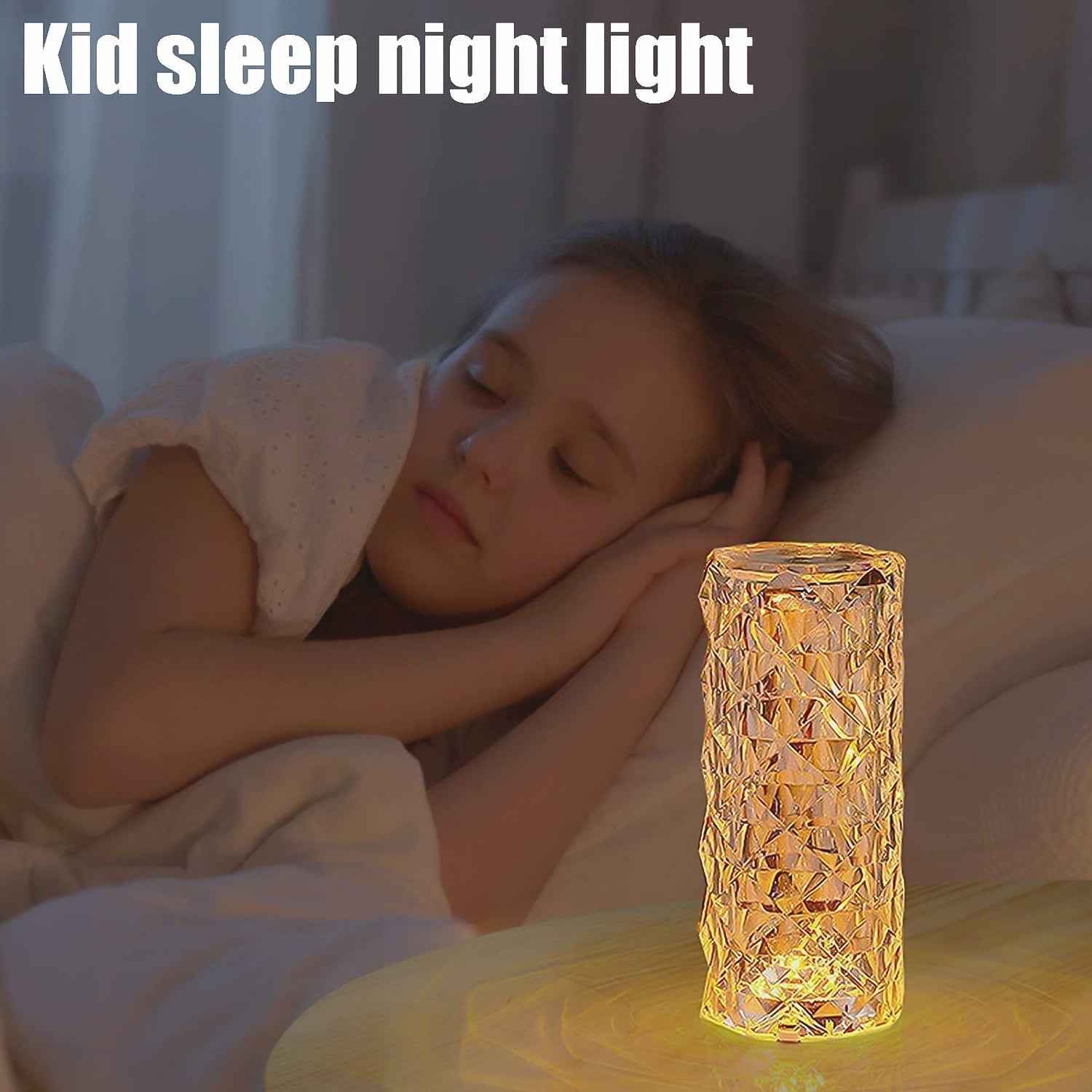 Crystal LED Candle – Shimmering Flameless Decor | Tidy Table
