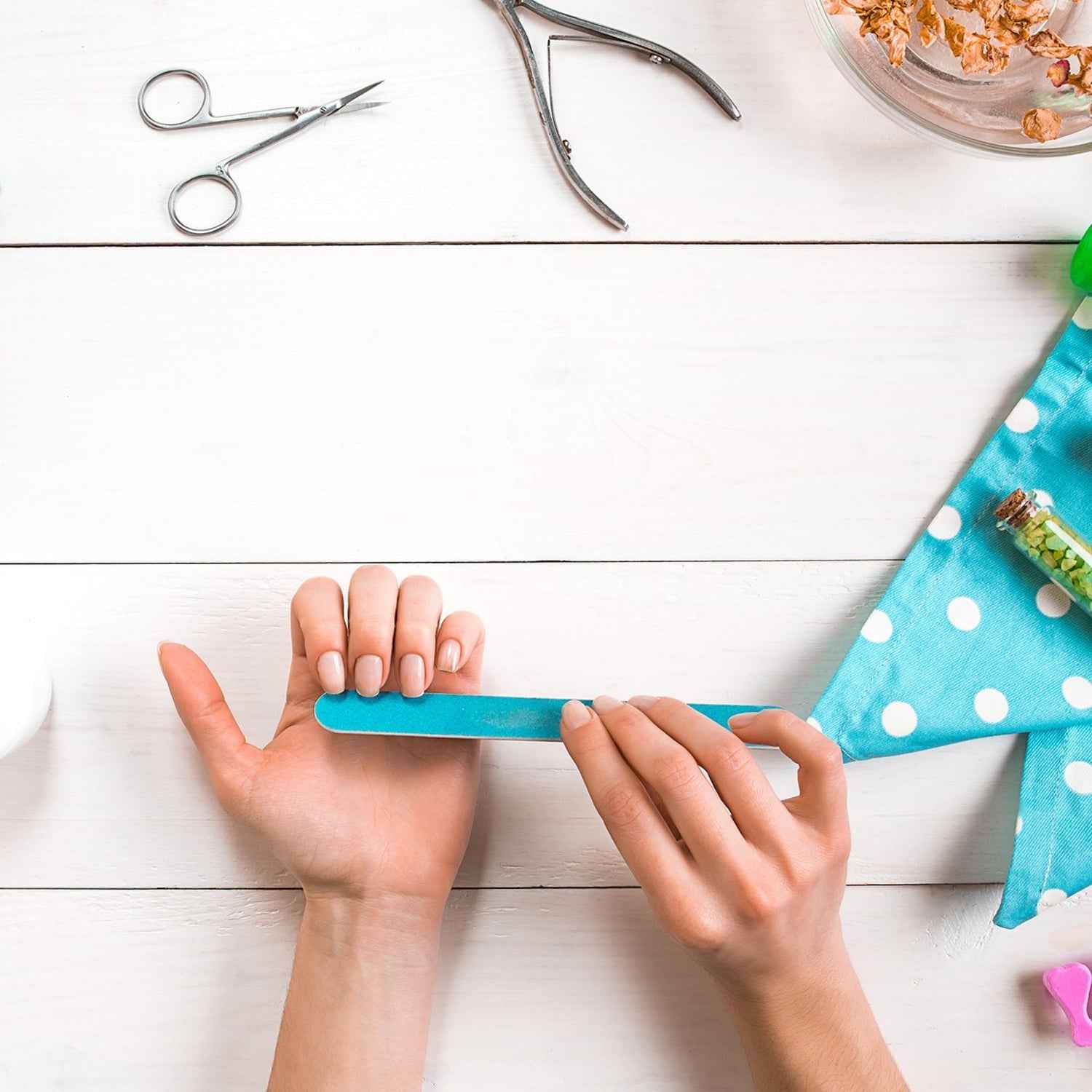 Professional Nail File Double Sided 18 cm – Durable & Precise | AuriGlam