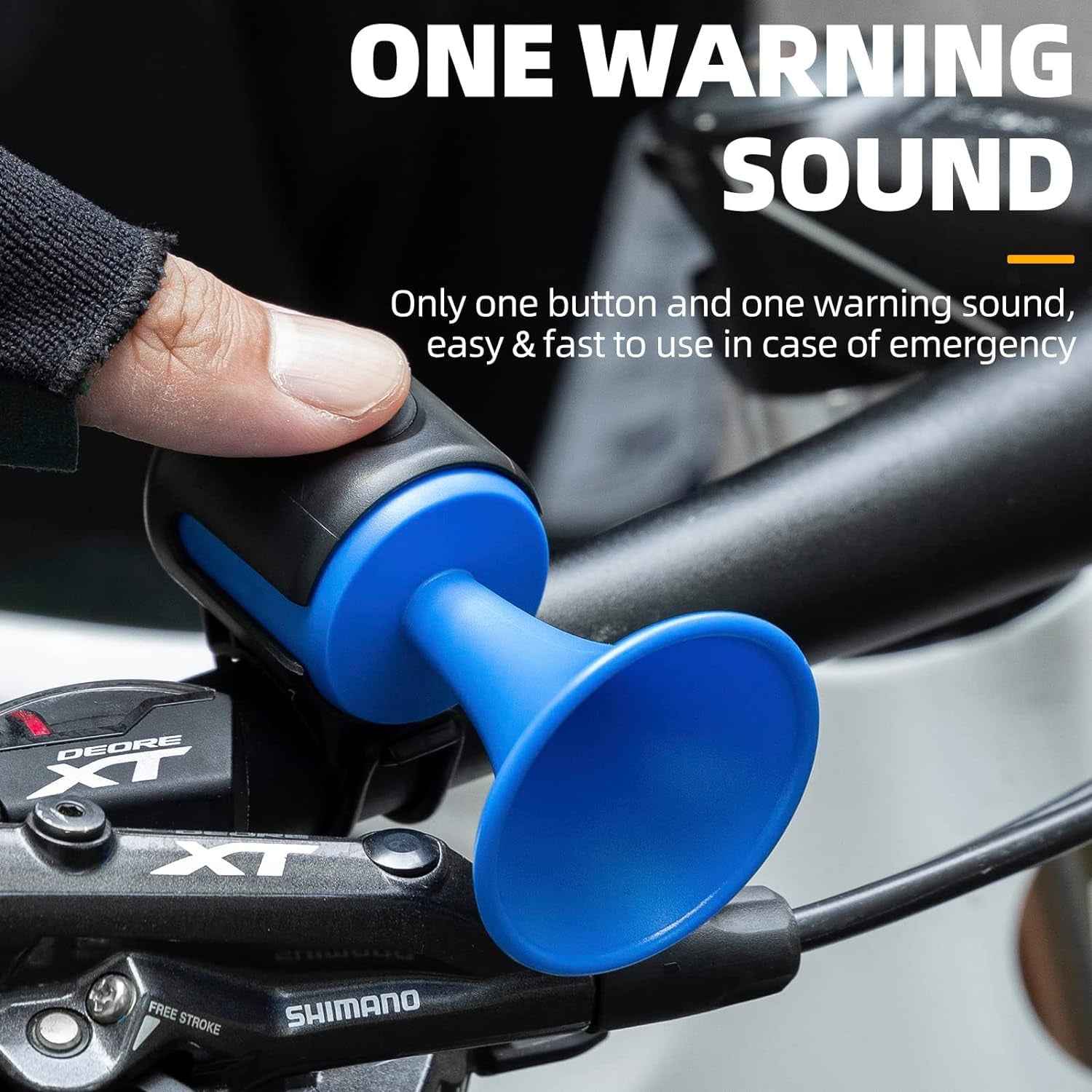 Electric Bicycle Horn – 120dB Waterproof & Long Battery | Safora