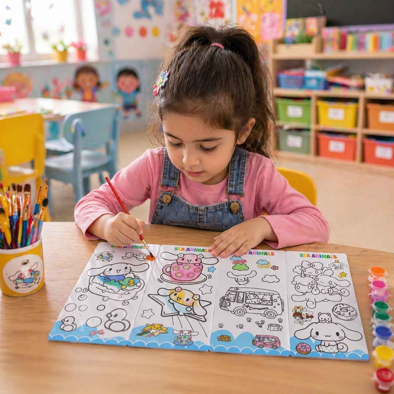 Kids DIY Colour Painting Kit Ð Encourages Creativity & Learning