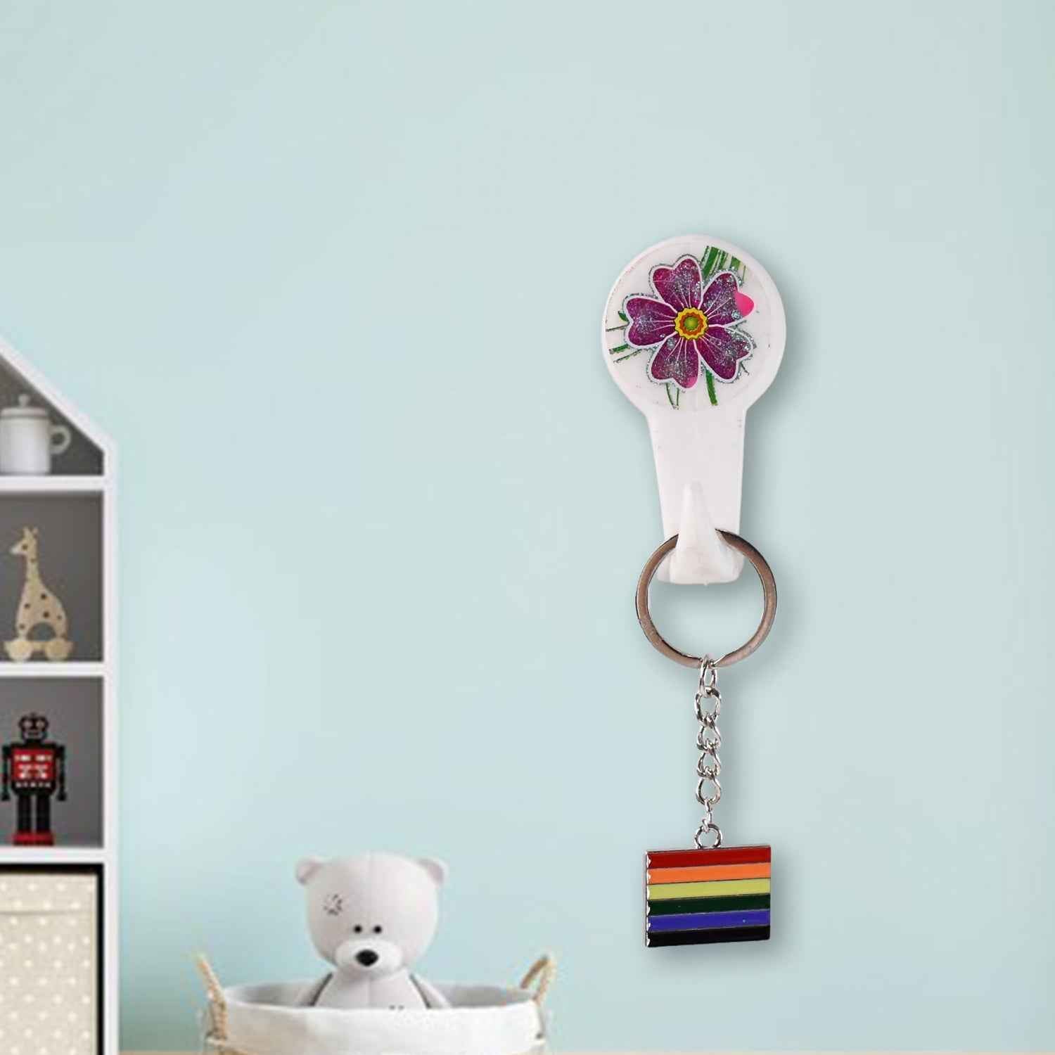 Rainbow Metal Keyring – Stylish & Durable Accessory