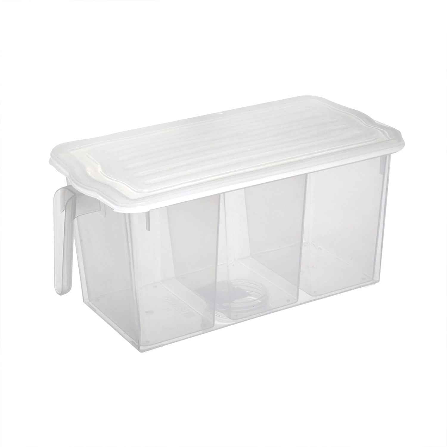 Refrigerator Organizer Box – 3 Compartments, Airtight | Lunchie Bunchie