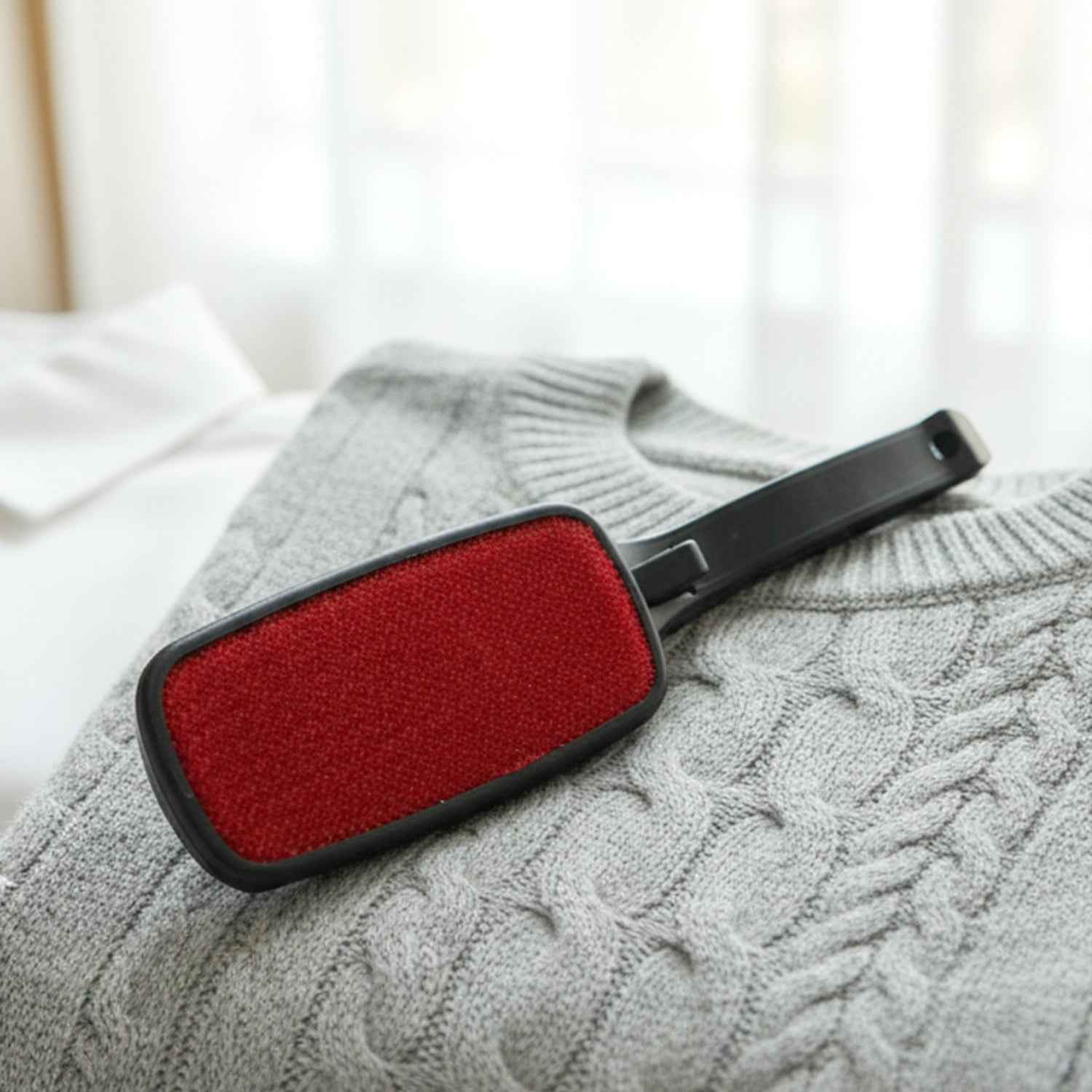 Clothes Lint Remover Brush – Reusable Double-Sided Pet Hair Remover