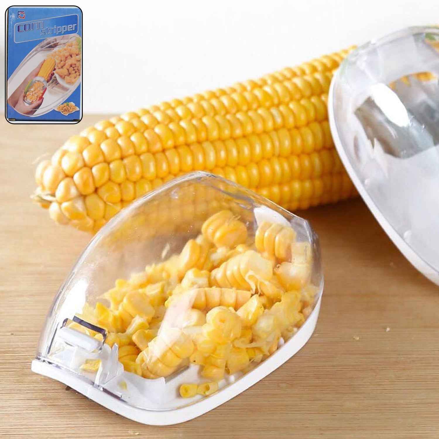 Corn Kernel Stripper – Steel Blade Easy Peeling Tool | ChefAura