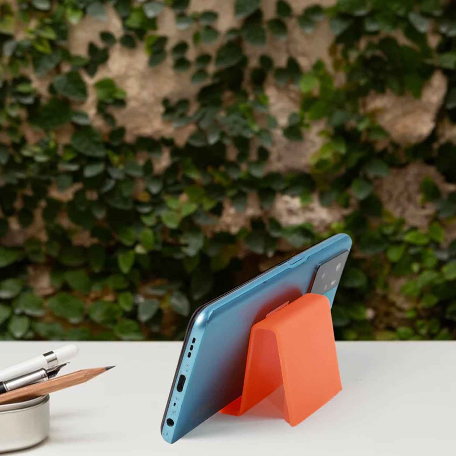 Mobile Phone Stand – Durable Plastic with Angled Support (2 Pc, Mixed Colors)