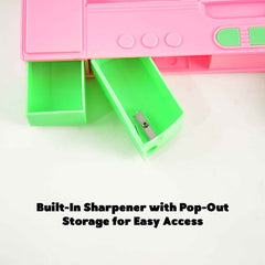 Jumbo Geometry Box – Multi-Compartment School Stationery | Writezo