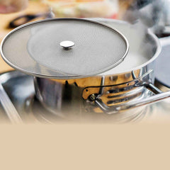 Large Stainless Steel Mesh Net Cover – Durable Oil Splatter Guard