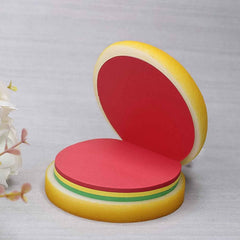 Burger Shaped Sticky Notes – Multicolor Unique Memo Pads | Foloria