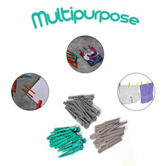 Plastic Cloth Pegs (36 Pcs) – Multipurpose & Strong | BathNova