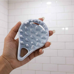 Silicone Scalp Massager – Deep Cleansing & Relaxing Shampoo Brush
