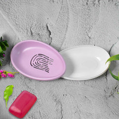 Soap Dish with Drain – Double-Layer Self-Draining | VelvetBubbles
