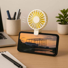 Mini USB Handheld Fan – Portable & Rechargeable Cooling | VoltDesk