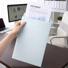 Large Document Envelope – Durable Premium Card Stock with Quick Seal