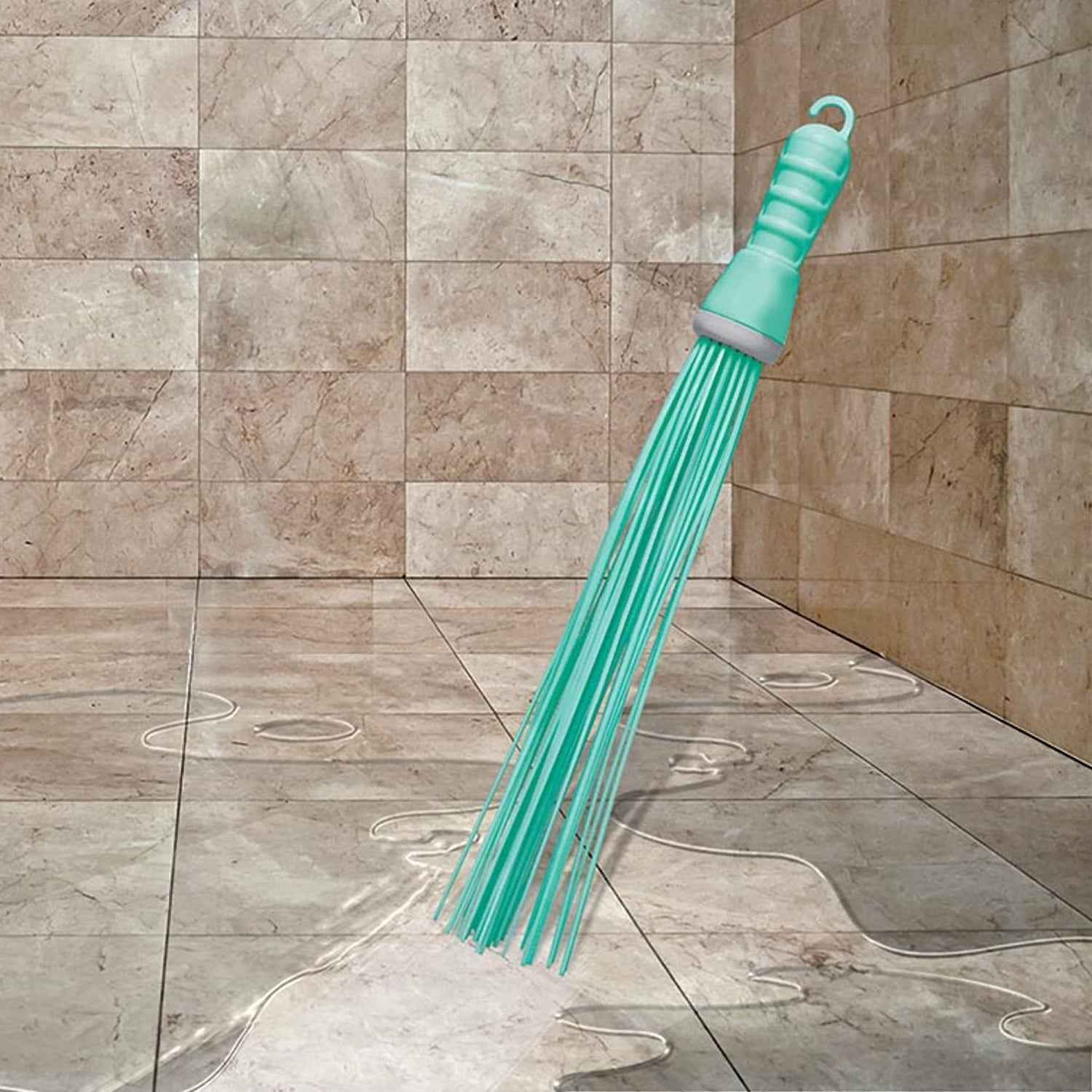 Hard Bristle Broom – Wet & Dry Floor Scrubbing | Pro Clean