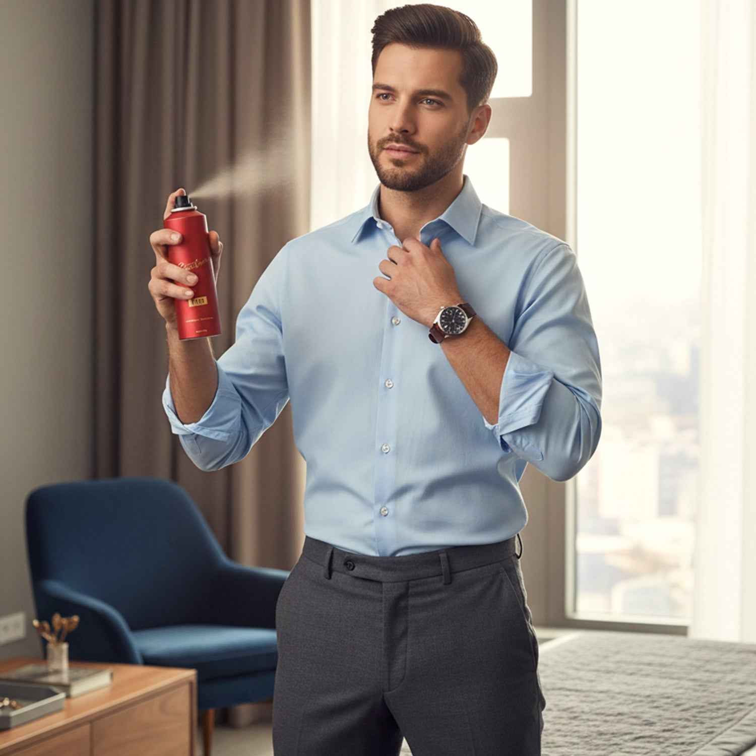 Signature Red Fragrance Body Spray – Long Lasting Bold Scent