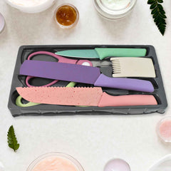 Kitchen Knife Set – Professional 6-Piece High Carbon Steel | CookAura