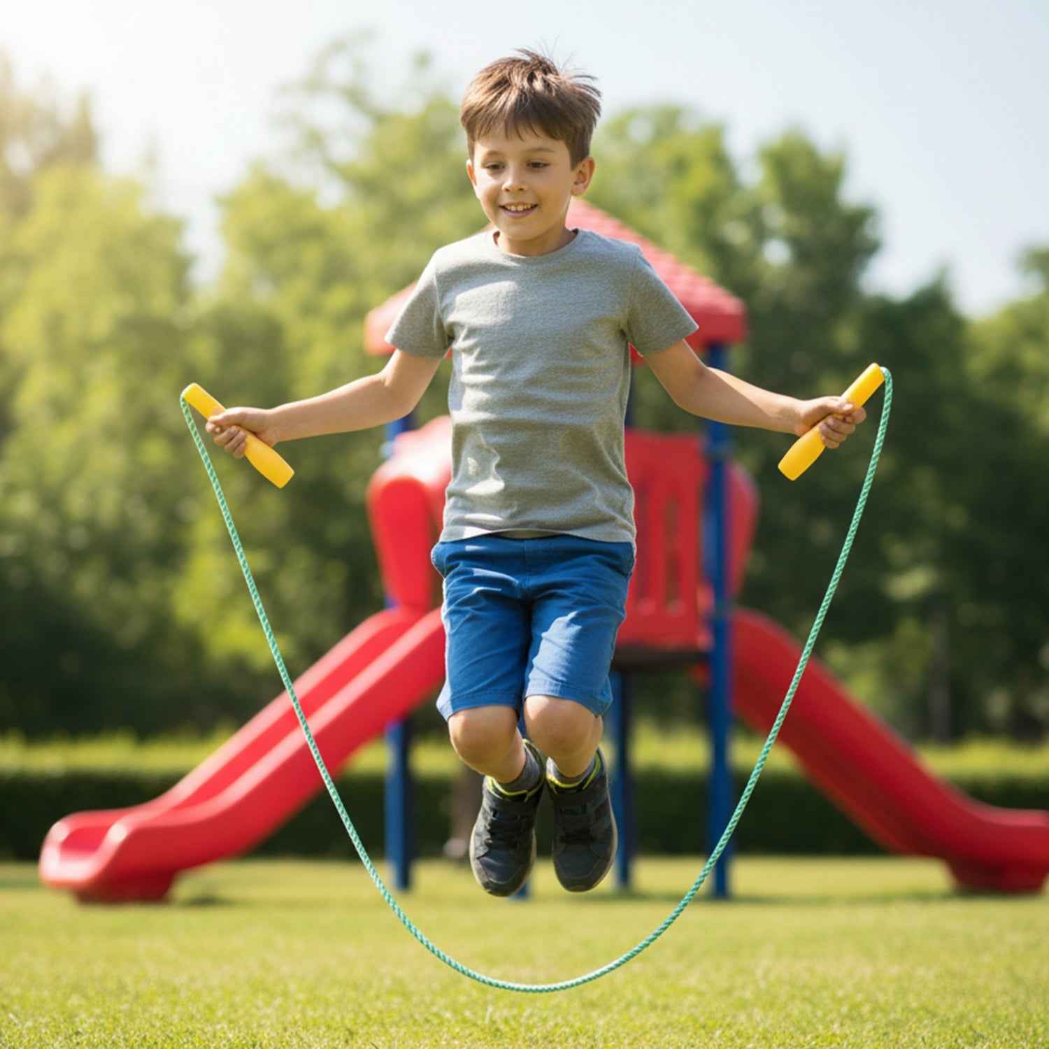 Kids Skipping Jump Rope – Comfortable Grip & Smooth Rotation for Active Play