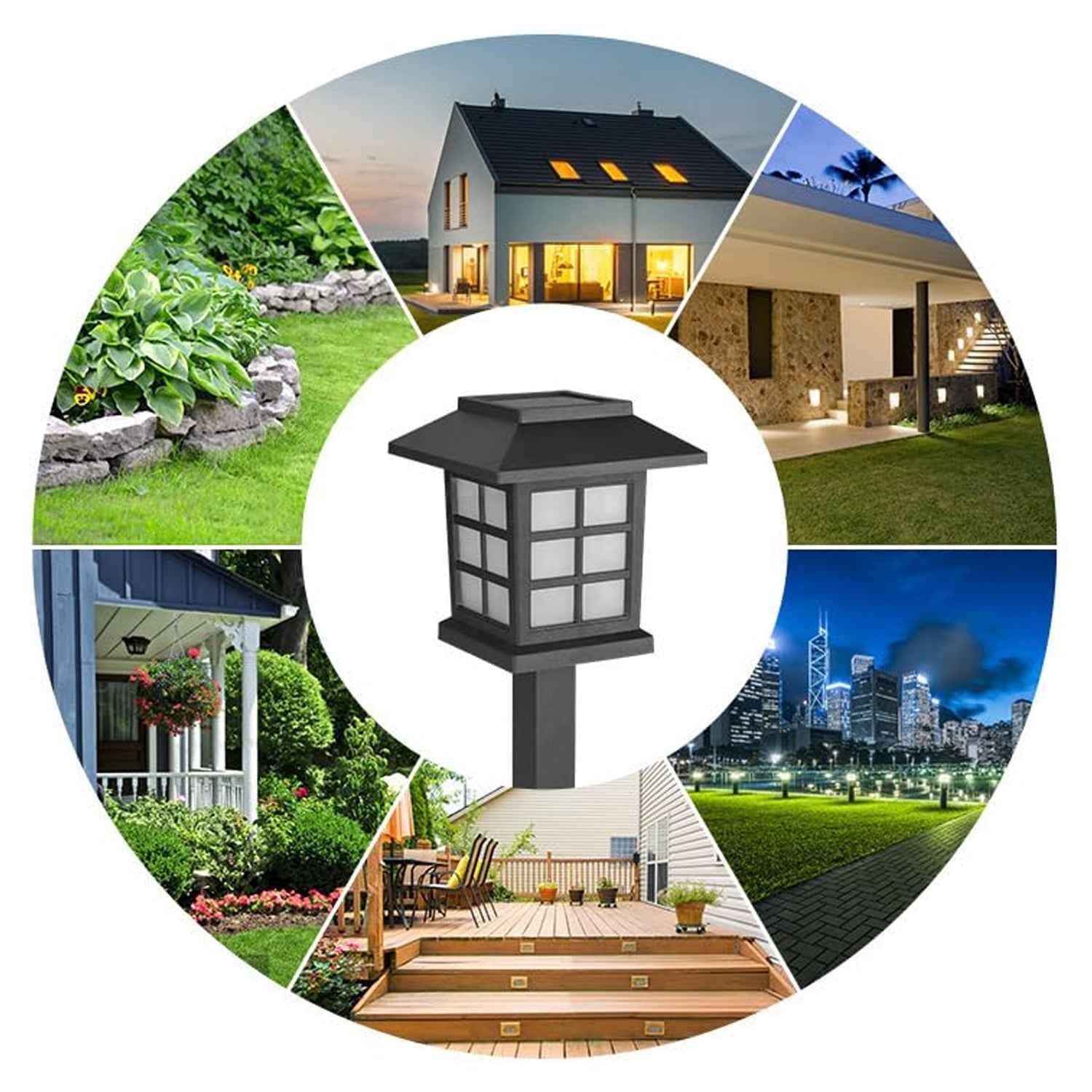 Solar Garden Lights – Waterproof Outdoor Landscape (2-Pack) | Garden Vera