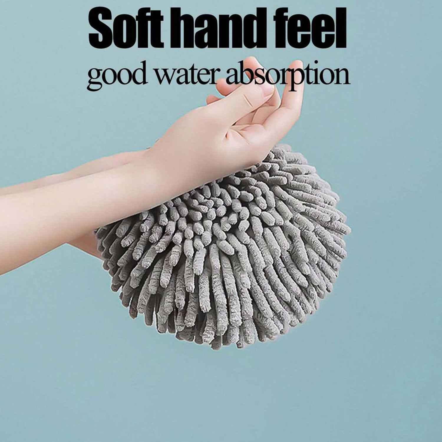 Hanging Hand Towel – Ultra Absorbent Microfiber | VelvaBloom