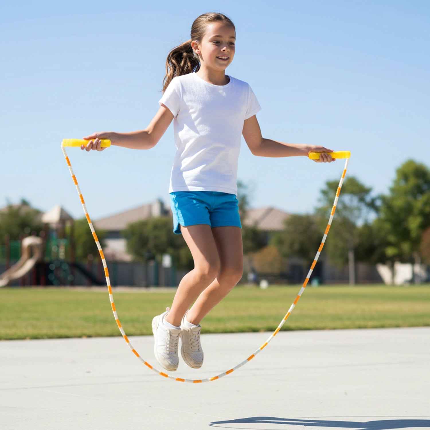 Kids Beaded Skipping Rope – Durable & Comfortable Grip