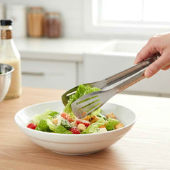 Stainless Steel Serving Tongs – Strong Grip & Multipurpose