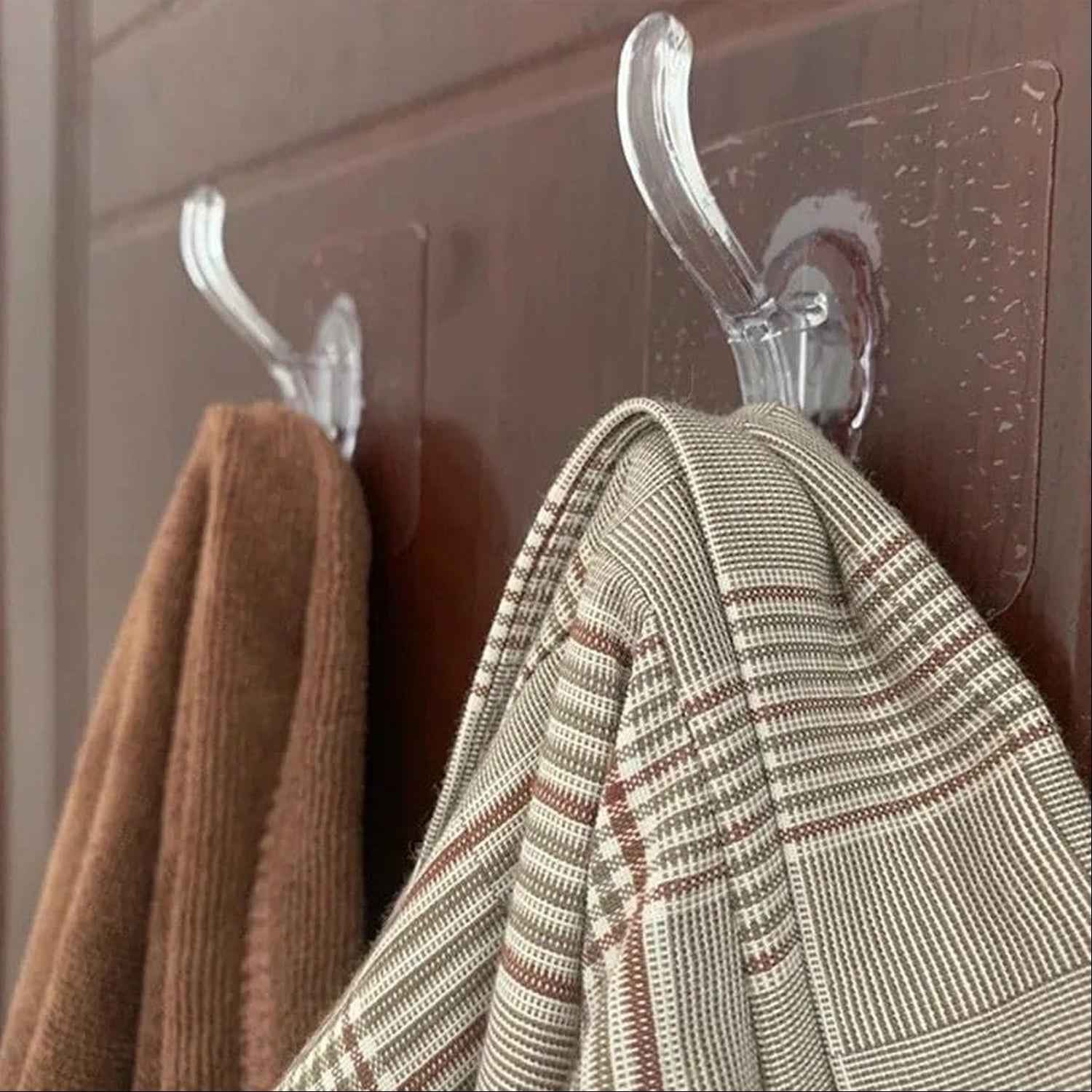 Strong Adhesive Wall Hook Ð No Drilling, Space Saver for Home