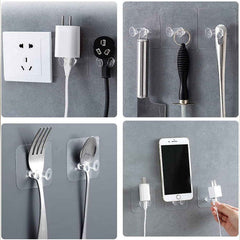 Adhesive Wall Hooks Ð Strong Hold & No Damage Walls