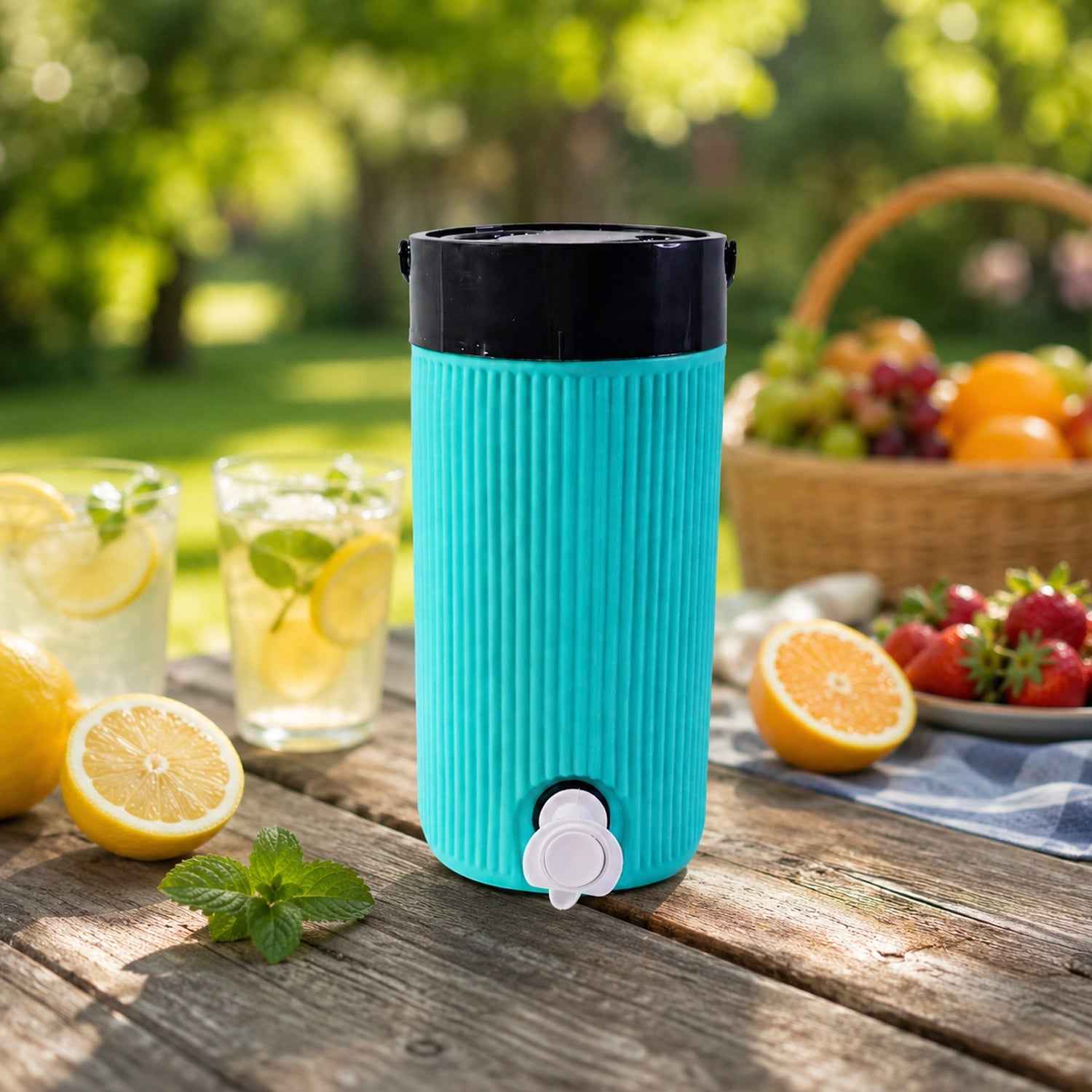 Insulated Water Jug 2.5L – Leakproof Tap & Durable Design