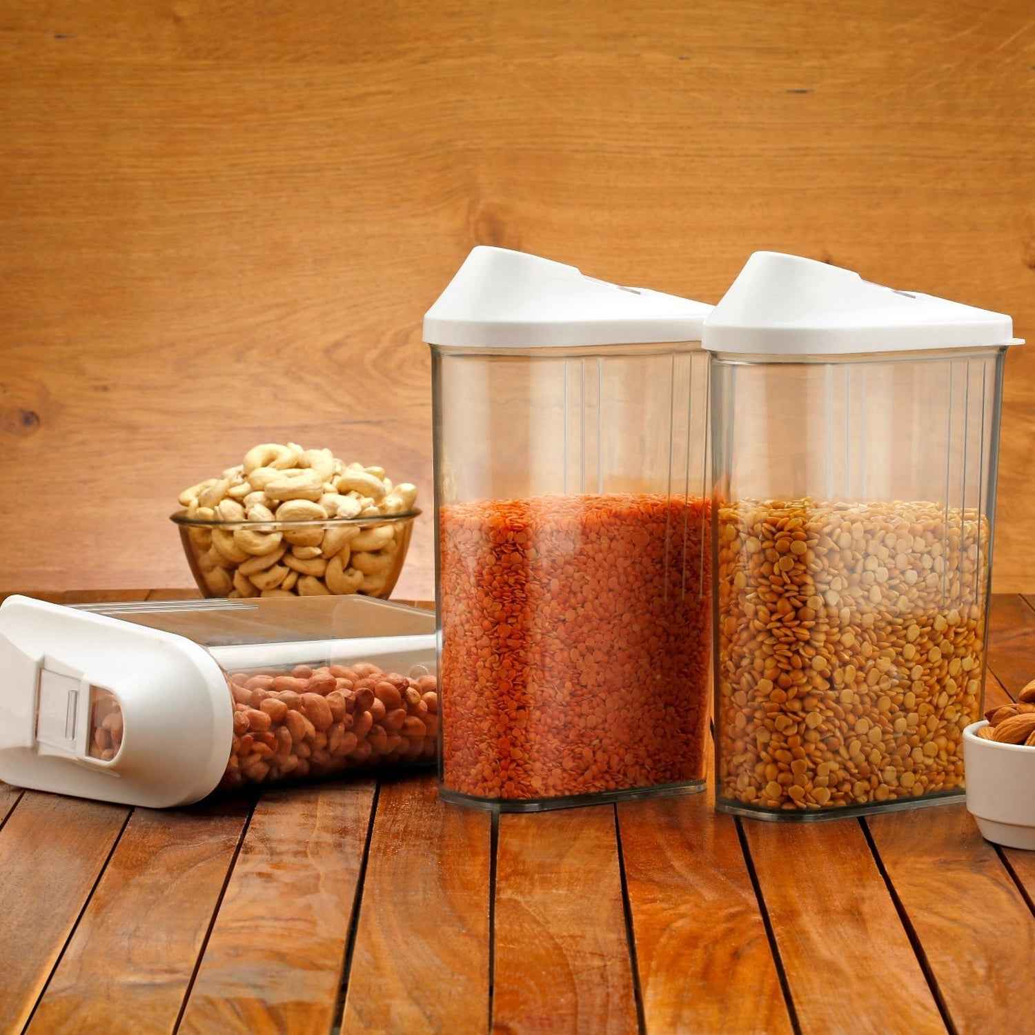 Airtight Lock & Pour Kitchen Storage Container – Spill-Free Freshness